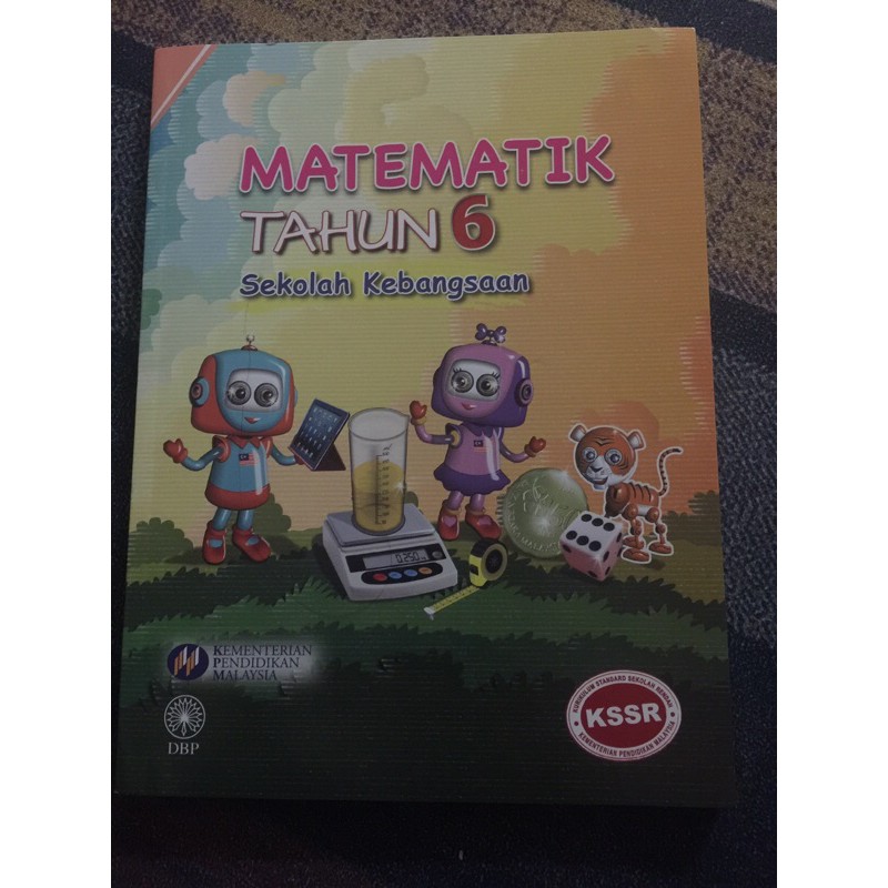 Buku Teks SK Matematik Tahun 6  Shopee Malaysia