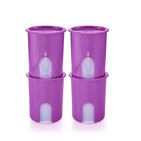 Tupperware Brand Malaysia::Tupperware: Tupperware Crystalwave Microwaveable  Reheat-able Purple Green Soup Mug 2x460ml