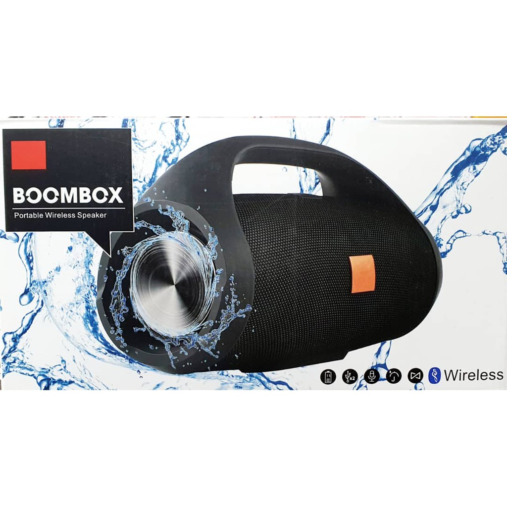 POWER BASS BOOMBOX (EXTRA LARGE SIZE) WIRELESS BLUETOOTH RECHARGEABLE ...