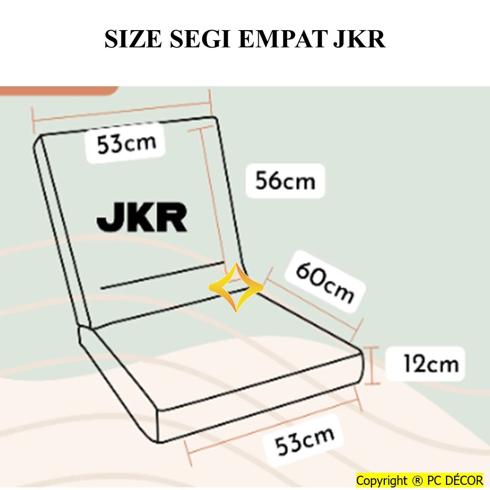 Buy Sarung Kusyen Segi Empat Jkr Segi 4 14 Pcs Cushion Cover Square 14 In 1 Size Jkr Seetracker Malaysia