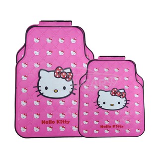 Nexus Car Hello Kitty Car Carpet Latex Floor Mats Foot Mats 5pcs