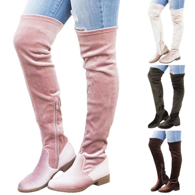 casual thigh high boots