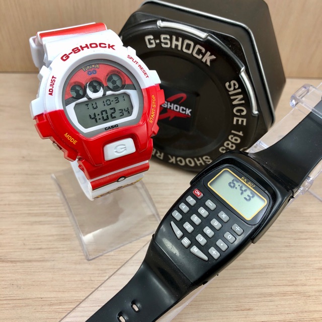 Cas G Shock Pokemon Hot Sales Free Box Gshock Shopee Malaysia