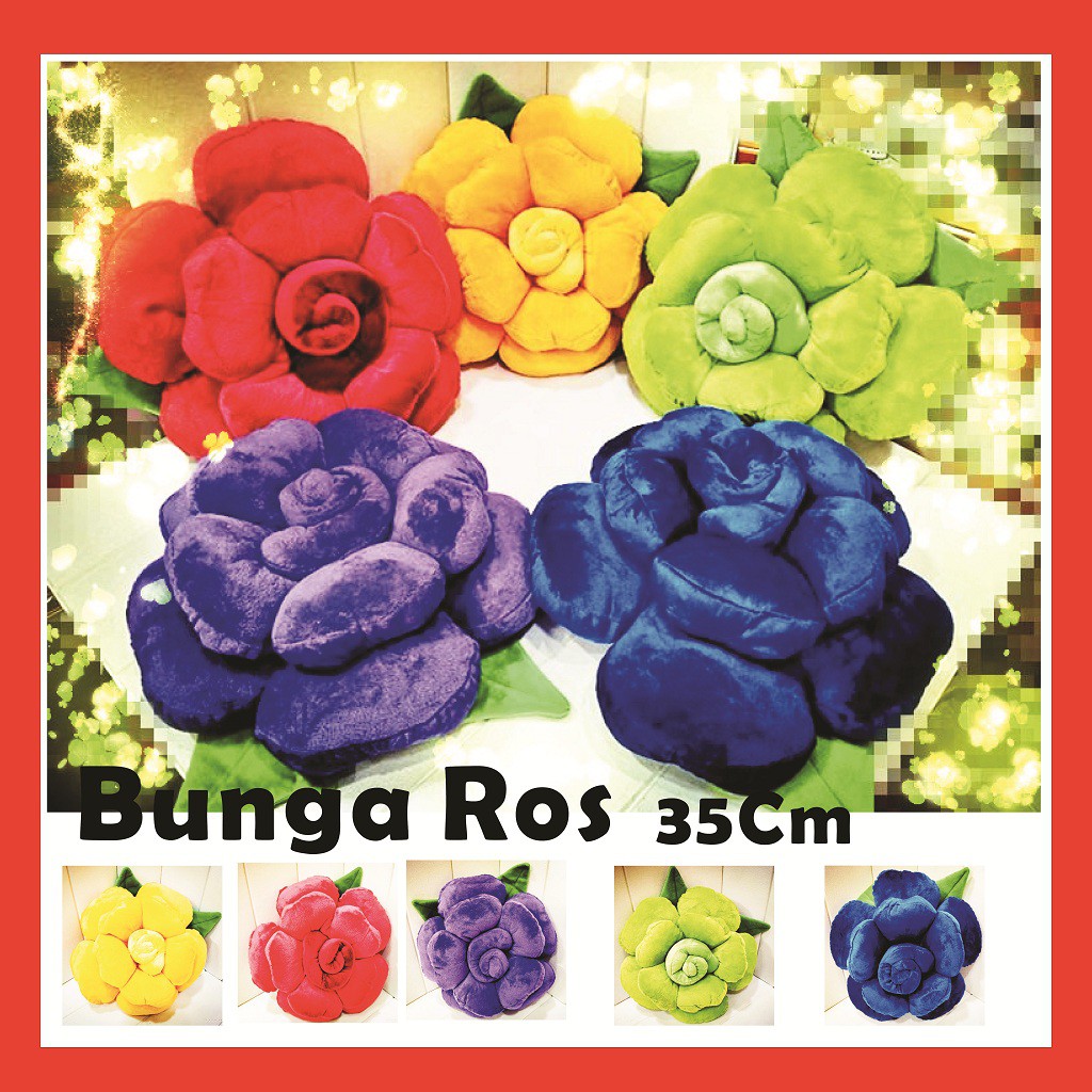 flower shaped cushions