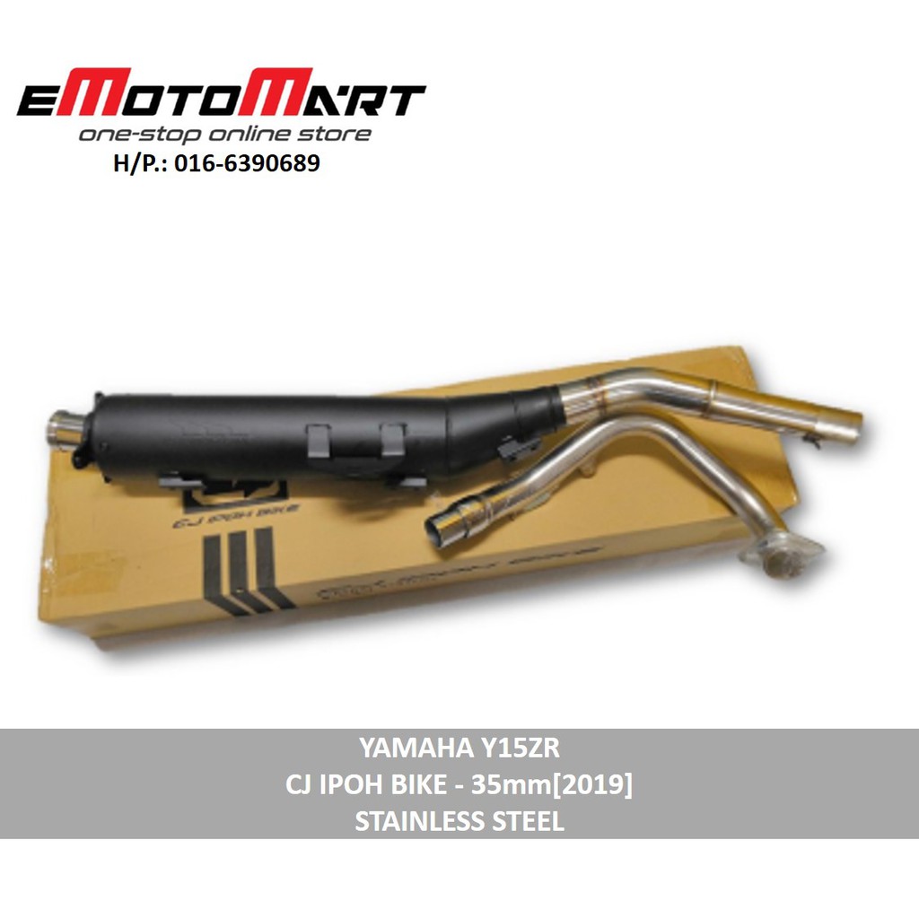 CJ Ipoh Bike Exhaust Pipe Ekzos Pipe Yamaha Y15 Y15ZR 35mm Shopee