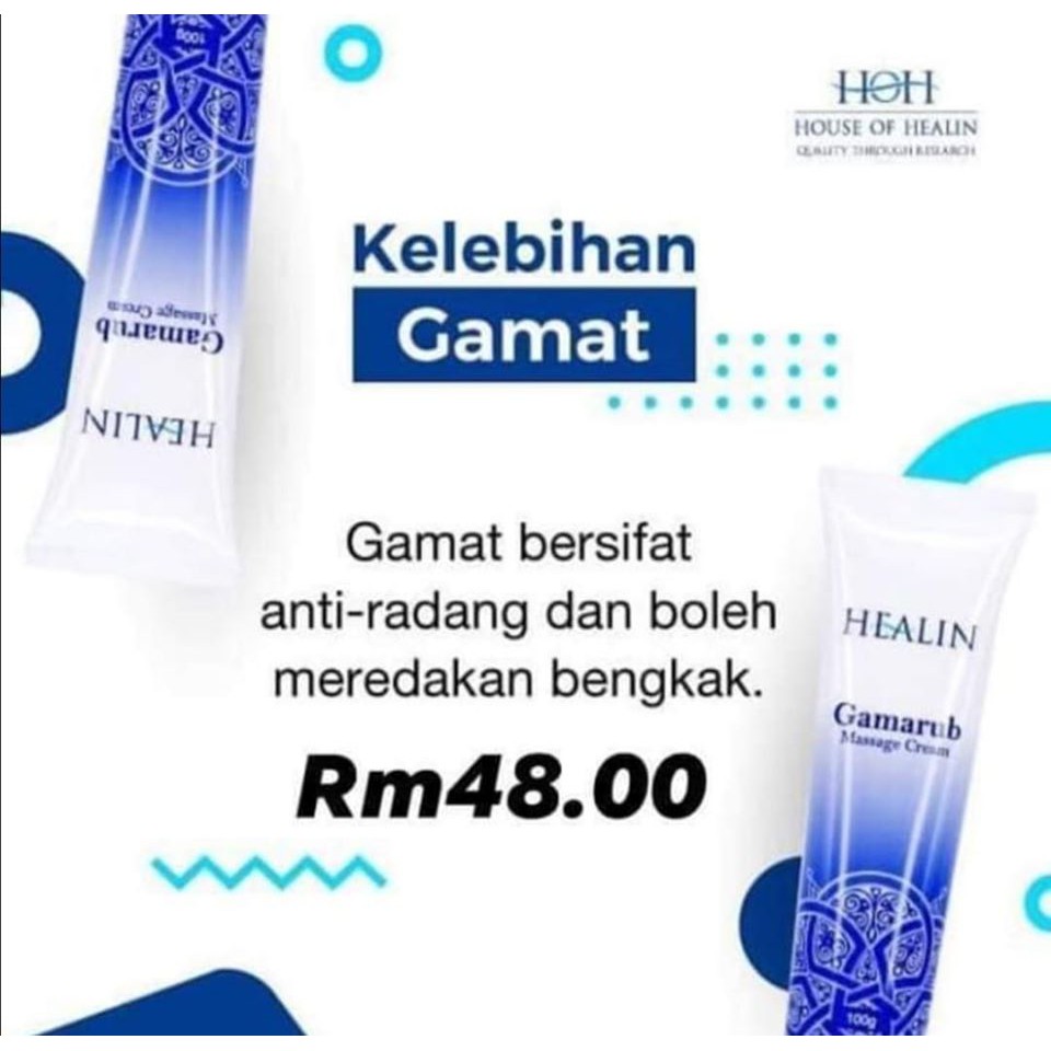 Gamarub Krim Urut Gamat House Of Healin Shopee Malaysia