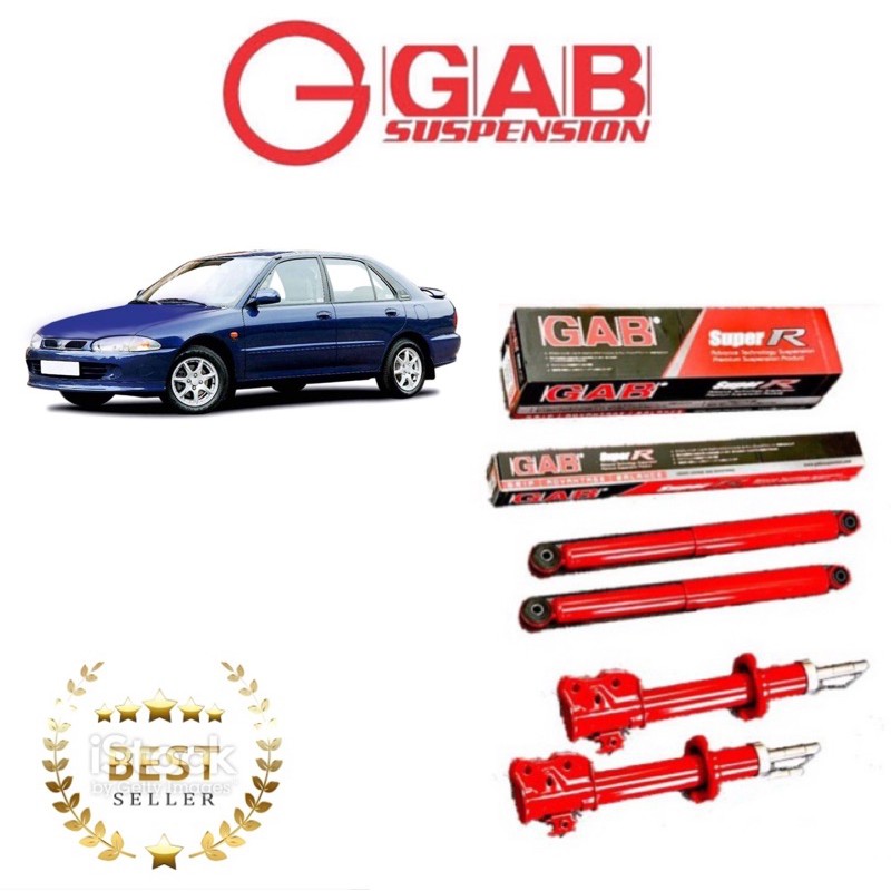 Gab Super Heavy Duty Sport Absorber Proton Wira 1 3 1 5 Shopee Malaysia