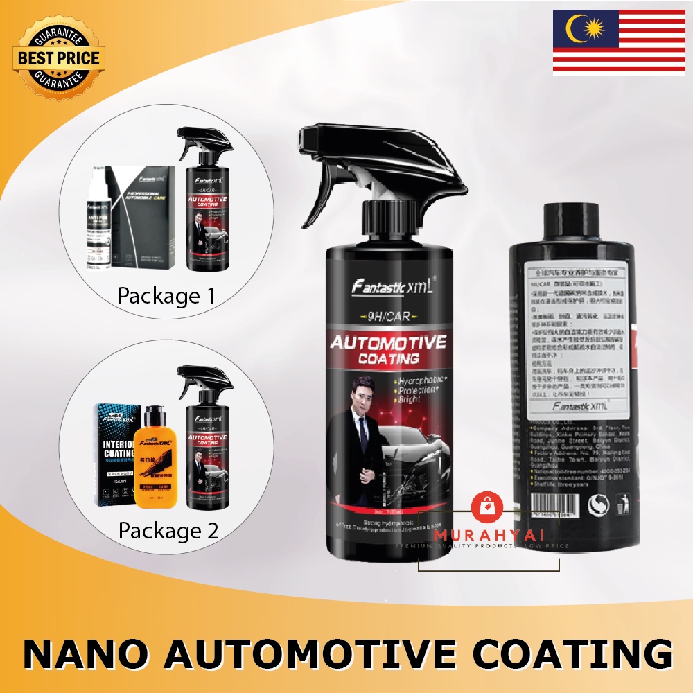 Nano Automotive Coating Fantastic XML , Car Liquid Nano Coating kit
