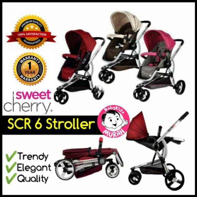 sweet cherry stroller scr 6