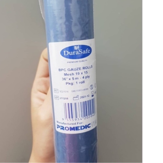 DURASAFE GAUZE ROLL 90CM X 5METERS Shopee Malaysia