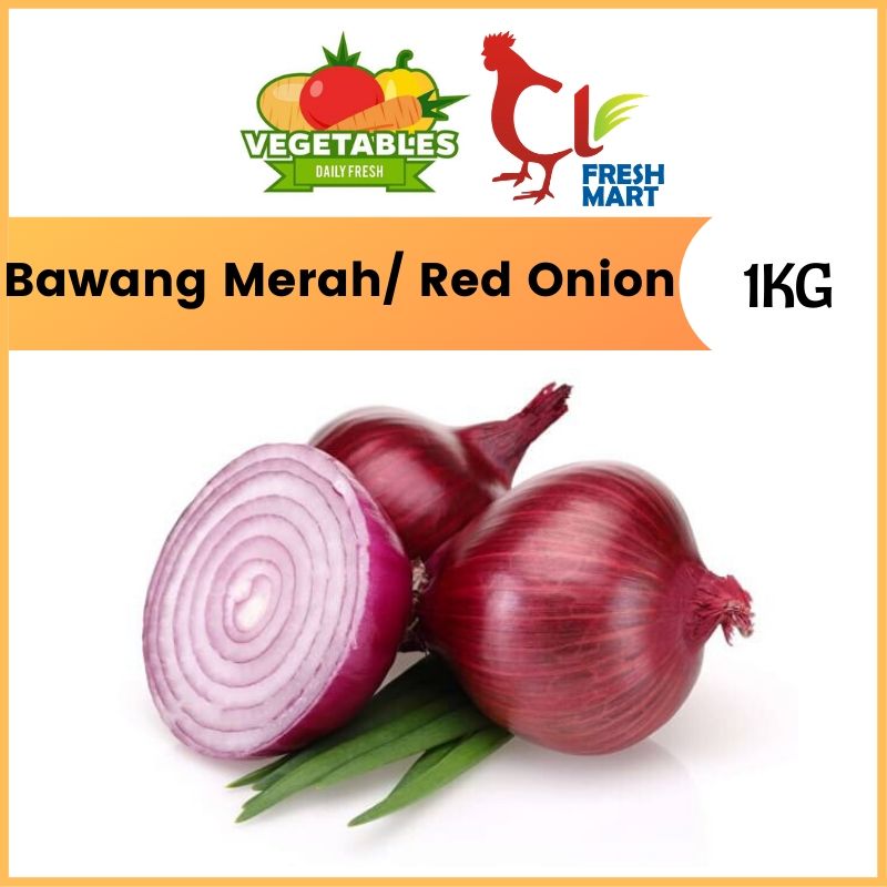 1KG Bawang Merah / Bawang Merah Kecil / Bawang Holland / Only Bawang Putih  500G