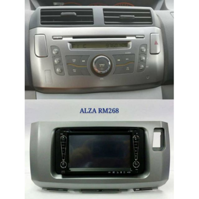 Perodua Alza Dvd Usb Radio Bluetooth Touch Screen 6 5 Monitor Casing Socket Shopee Malaysia