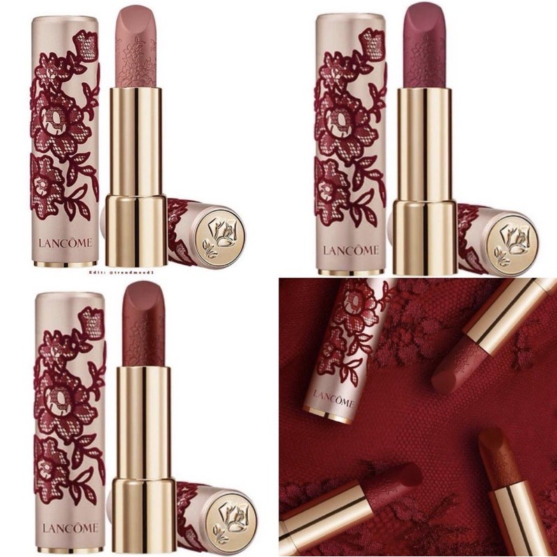 LIMITED EDITION LANCÔME VALENTINE LIPSTICK 2021 兰蔻情人节限量版口红 Shopee