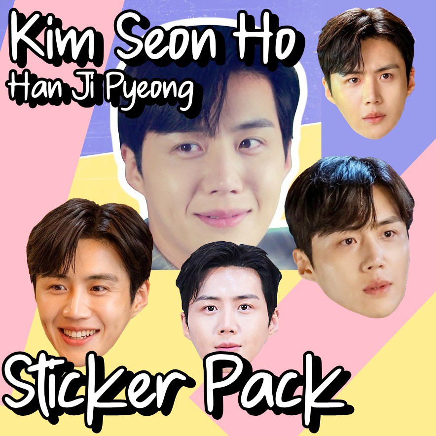 Head Sticker Kim Seon Ho Start Up Han Ji Pyeong Sticker