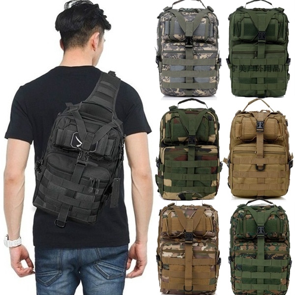 military tactical assault pack sling backpack