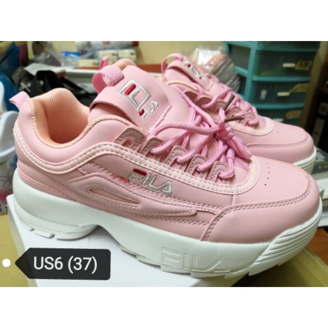 fila shoes light pink