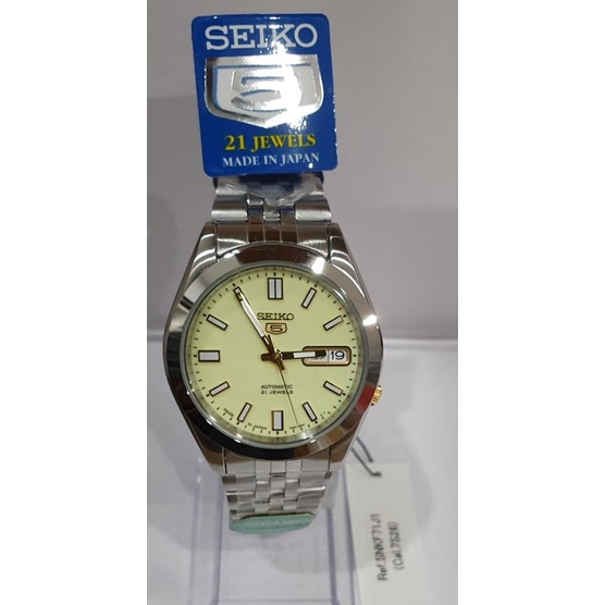 Made in Japan Seiko Dress Watch for Men Stainless Steel SNKF71J1 | Shopee  Malaysia