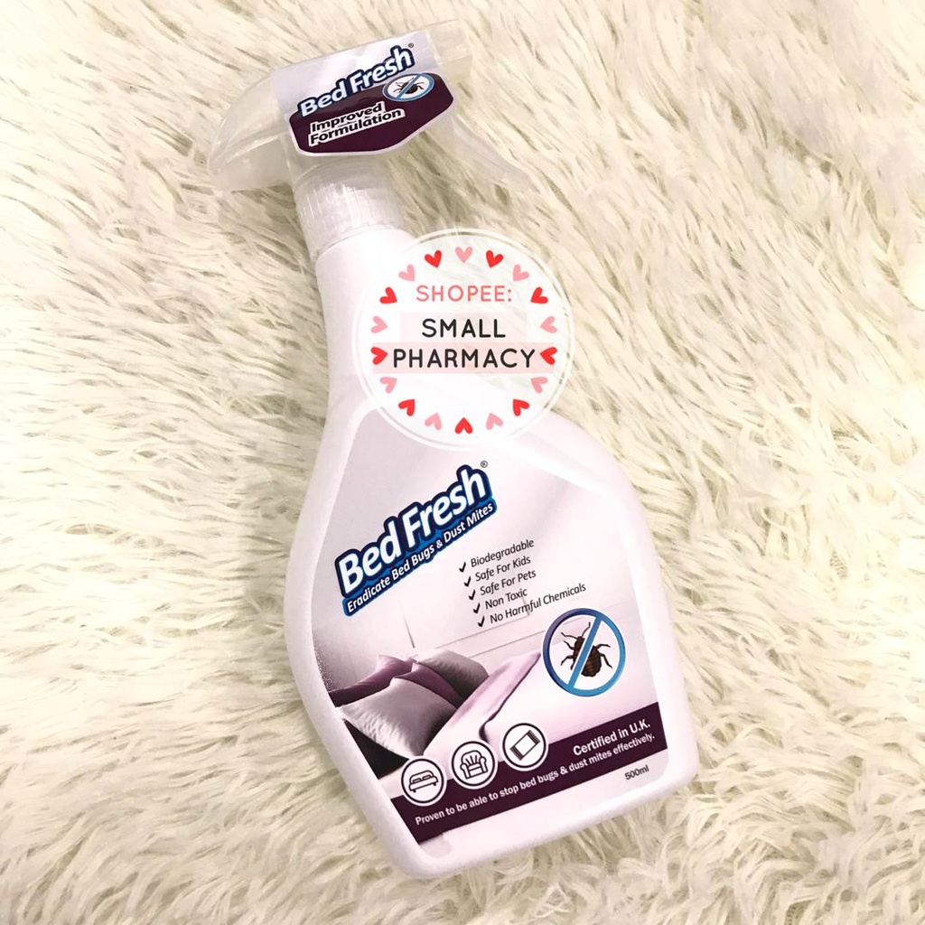 BED FRESH ERADICATE BUD BUGS & DUST MITES Spray 500ml Shopee Malaysia
