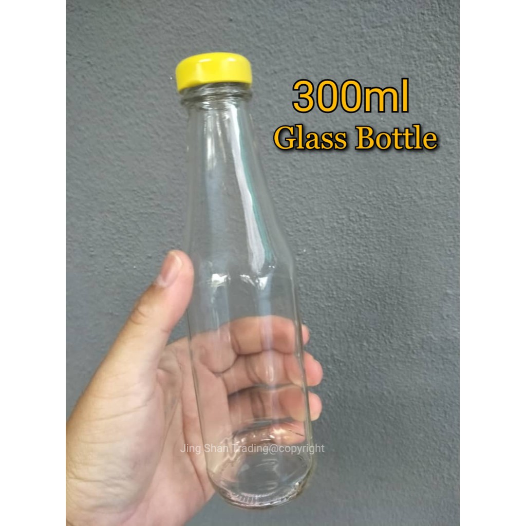  24pcs 300ml Glass bottle botol  kaca  cili sos  chili 