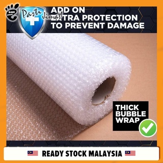 (SERVICE ONLY) Extra Add ON Bubble Wrap / Box Packaging Service