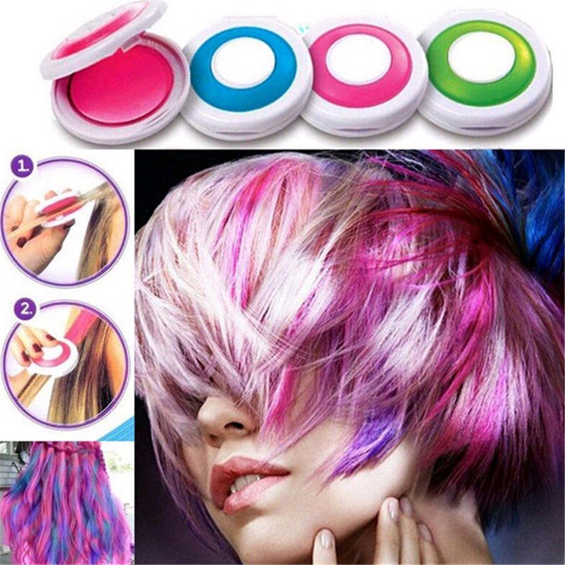 Fashion Hair Cream Hair Dye Gradient Color 4 Color Hair Dye