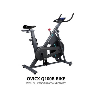shopee: Xiaomi OVICX Q100 Stationary Spin Bike with Magnetic Resistance Exercise Bikes Indoor Cycling Bike (0:1:Variation:Q100B;1:0:Warranty:3 Months)