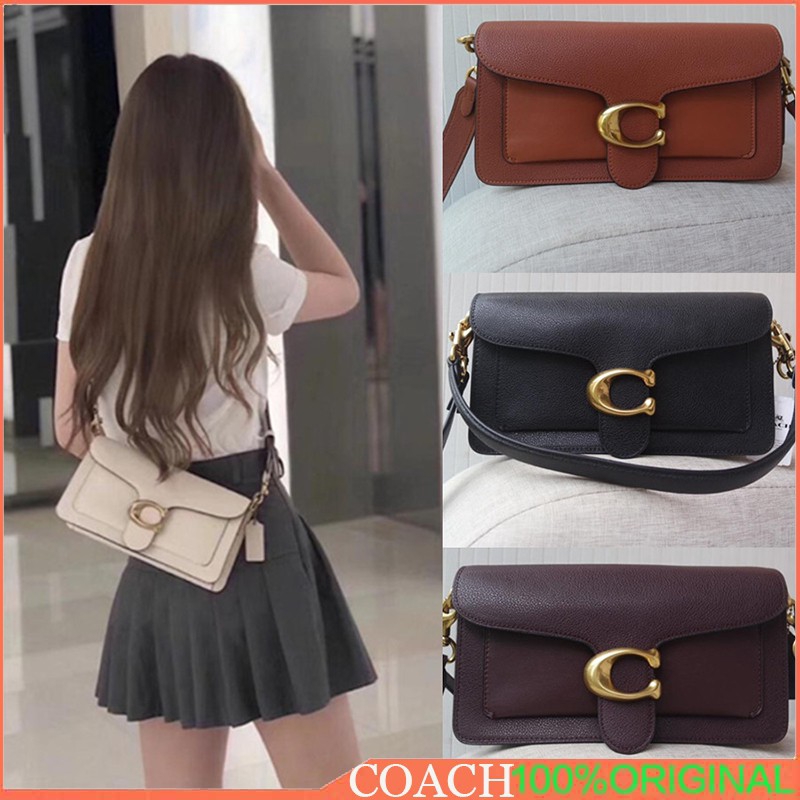 coach tabby bag white