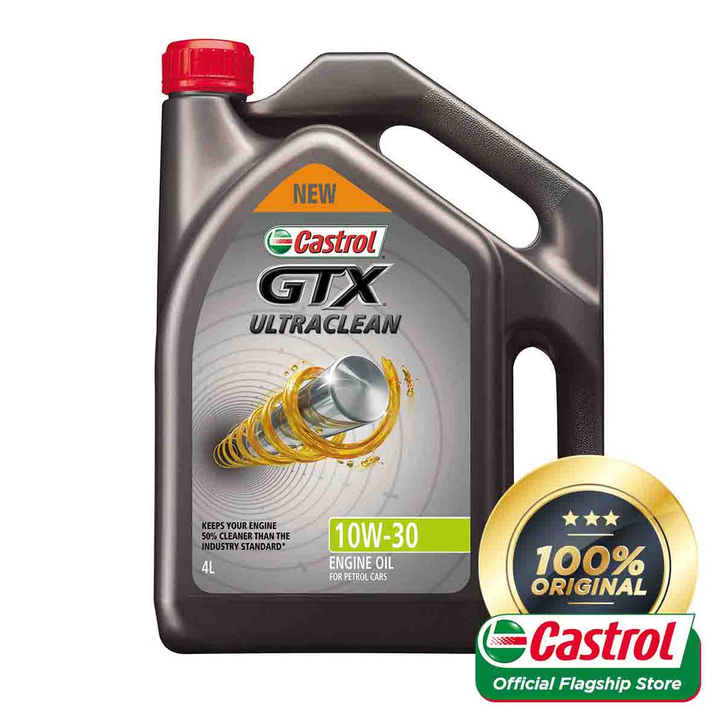 Castrol Gtx Ultraclean W For Petrol Cars L Shopee Malaysia