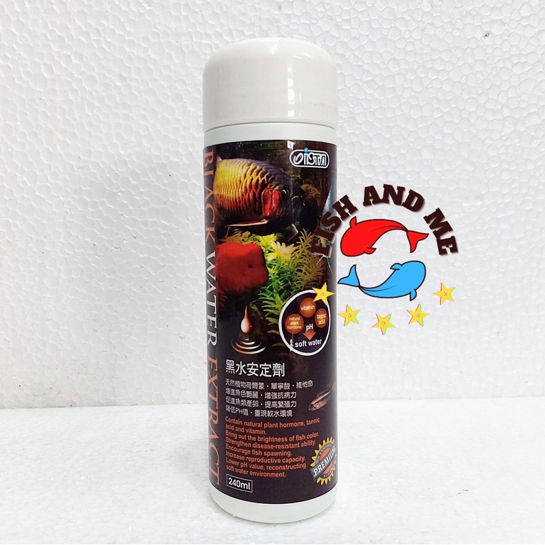 ISTA BLACK WATER EXTRACT Daun Ketapang Betta Aquarium Water Conditioner