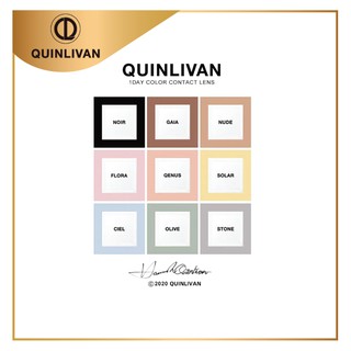 Quinlivan 1-Day Disposable Cosmetics Contact Lens - Qenus 