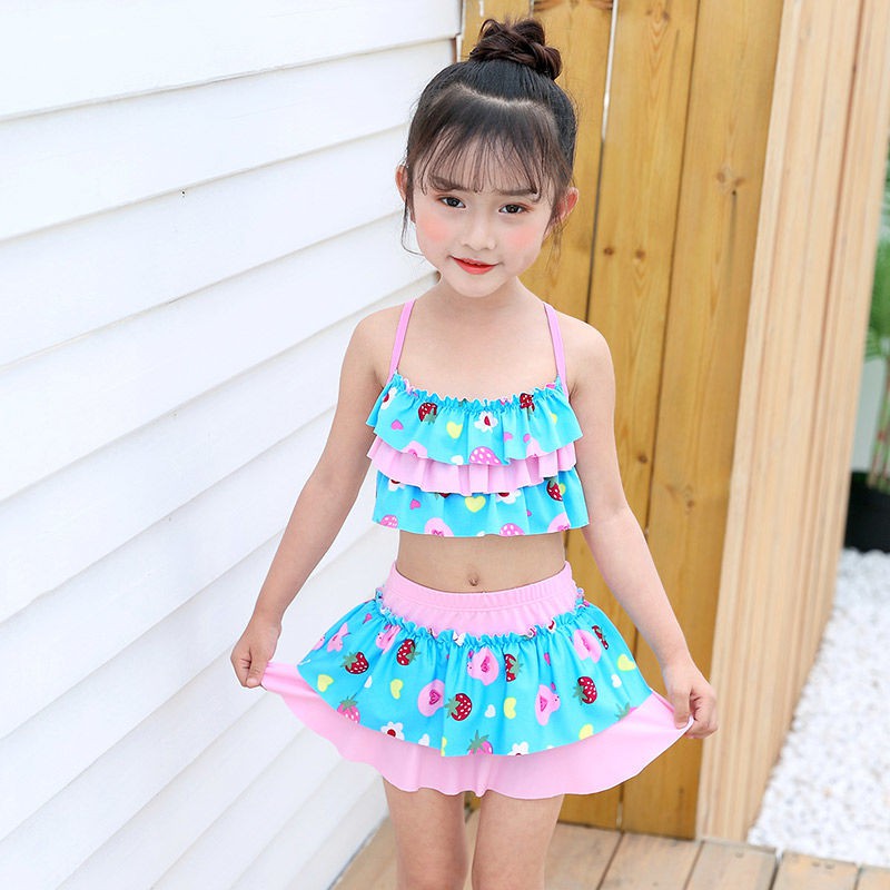 Baju renang kanak kanak perempuan berpakaian Korea baju Baju renang kanak kanak perempuan berpakaian Korea baju