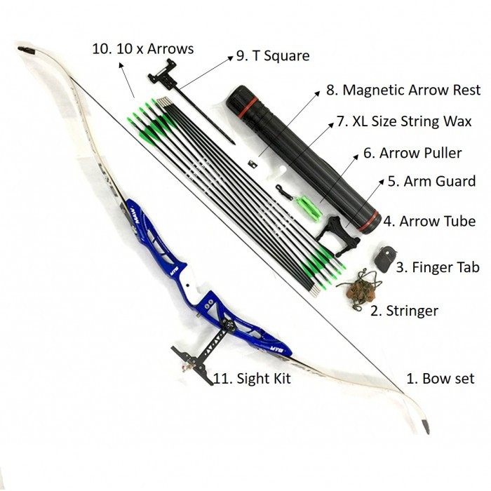magnetic archery set