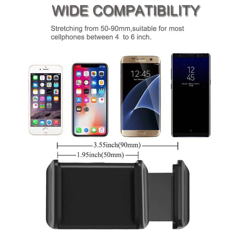[[ FREE GIFT Car Aircond Phone Holder Aircon desktop kereta portable foldable adjustable dashboard bracket stand phones
