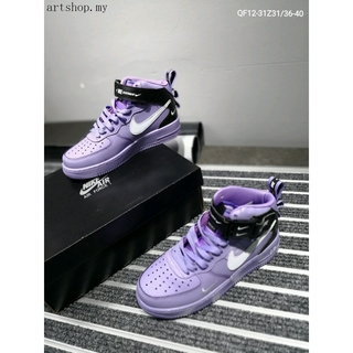 purple air force 1 high top