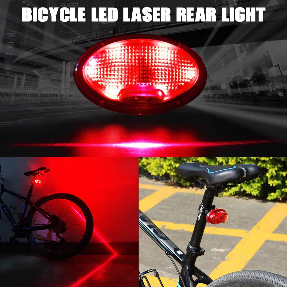 flashing rear bike light