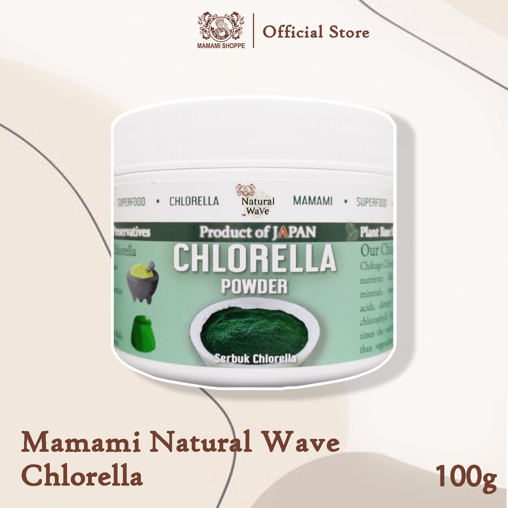 Mamami Natural Wave Chlorella Powder (100g) Shopee Malaysia