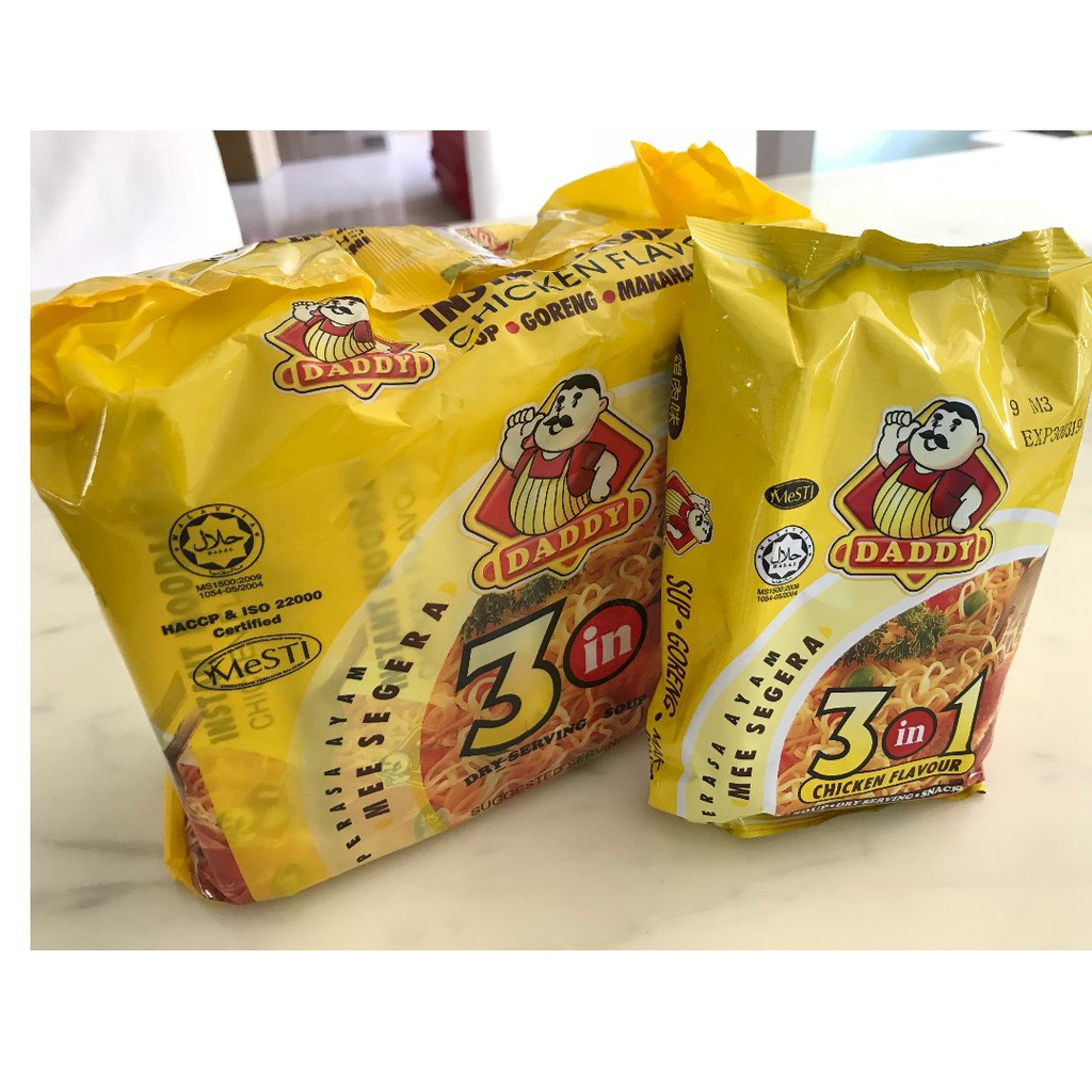 Sarawak Hot Items! Daddy Mee 3in1 (5pkt x 80g)