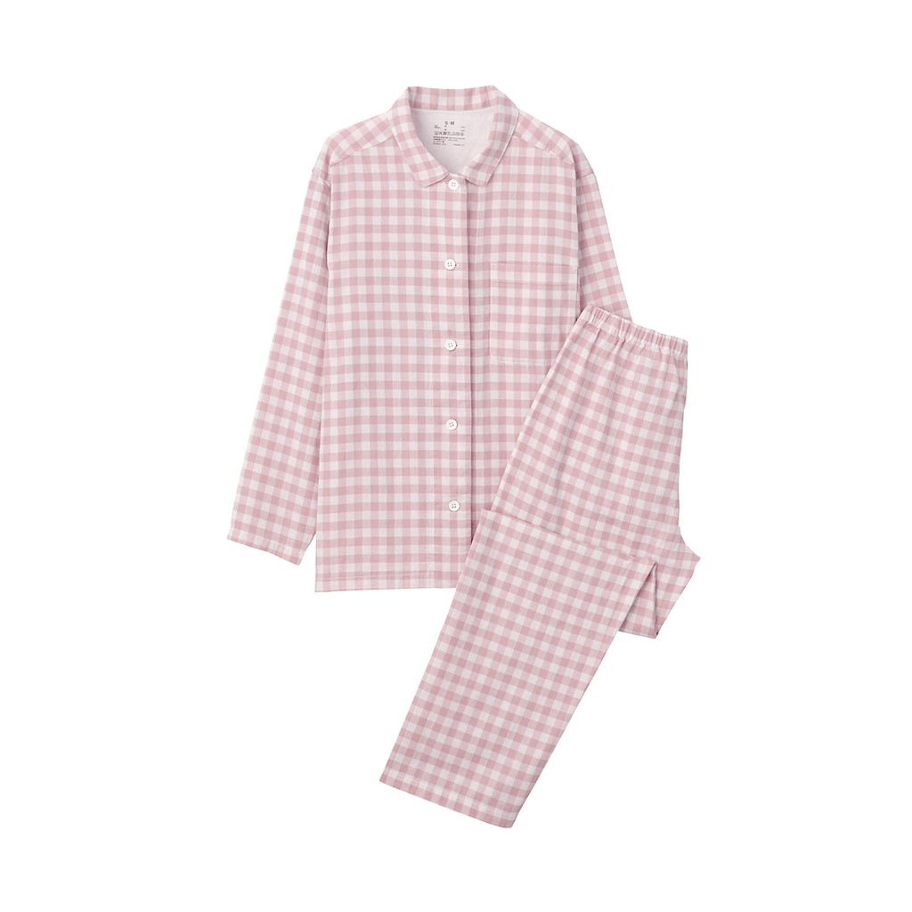 MUJI Women's Side Seamless Double Gauze Pajamas | Shopee Malaysia