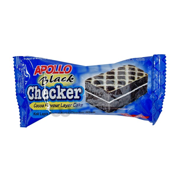 APOLLO LAYER CAKE BLACK CHECKER 18G | Shopee Malaysia
