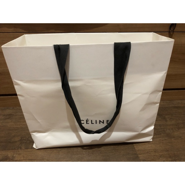 celine paper bag