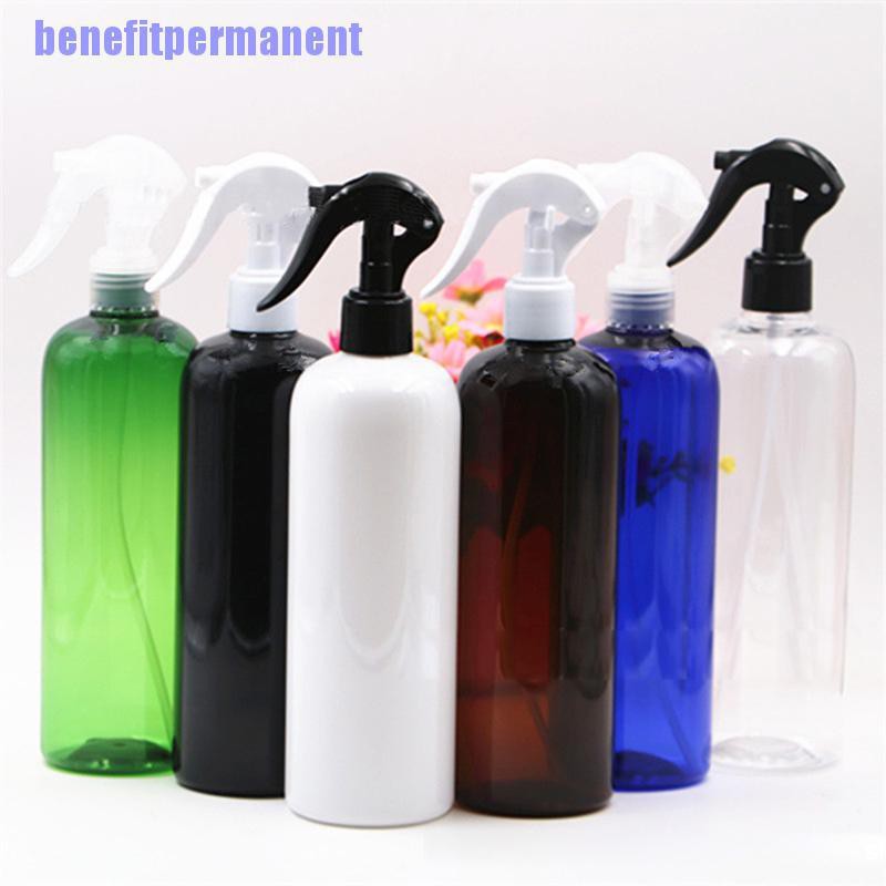 large glass spray bottle