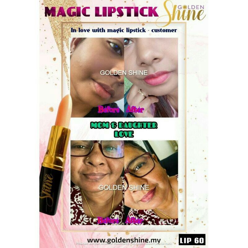 golden shine magic lipstick