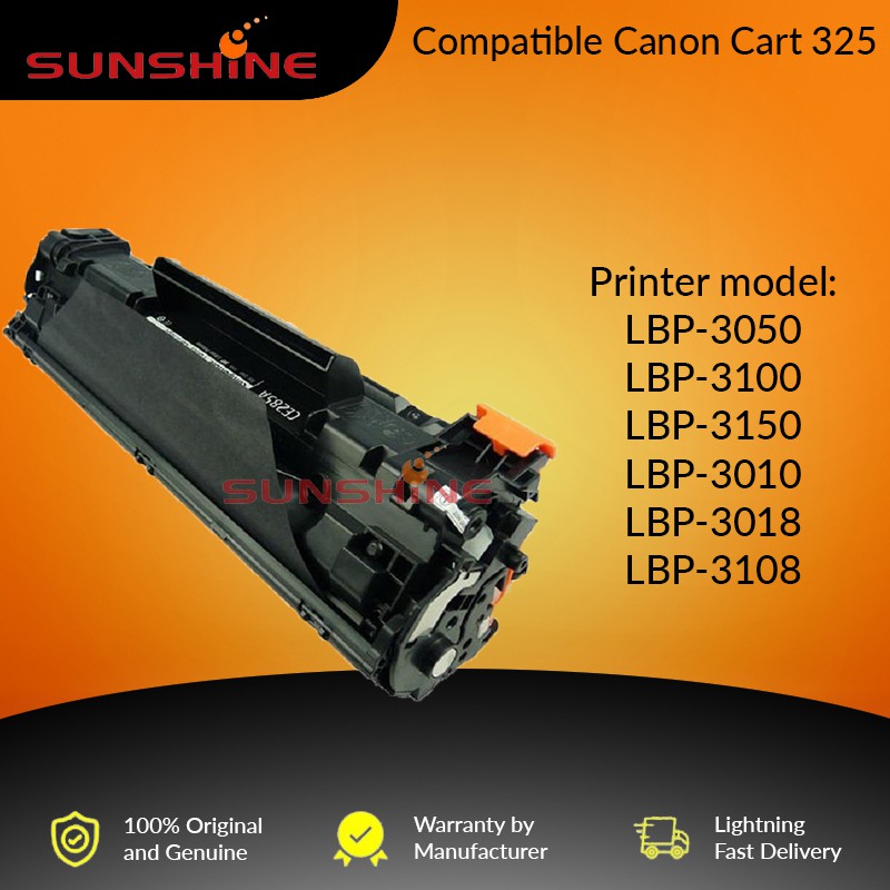 Canon Cart 325 Compatible Toner Mf3010 Lbp6000 Lbp6030 Lbp6030w Lbp3010 Shopee Malaysia