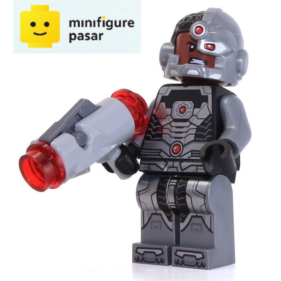sh155 Lego DC Super Heroes Justice League 76028 71210 - Cyborg Minifigure -  New | Shopee Malaysia