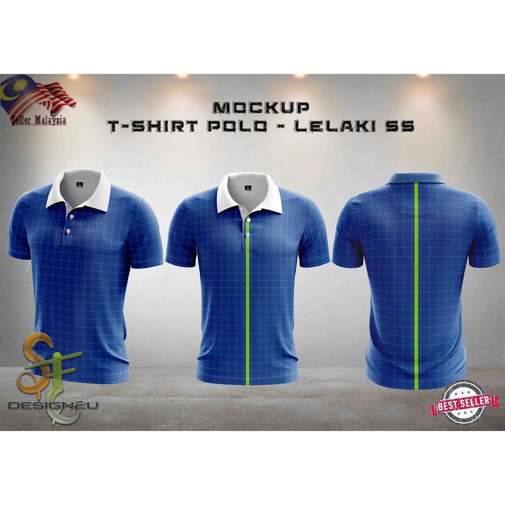 Download Membeli Mockup Baju T Shirt Polo Lelaki Ss Dengan Harga Istimewa Rm 5 Mem Beli Murah
