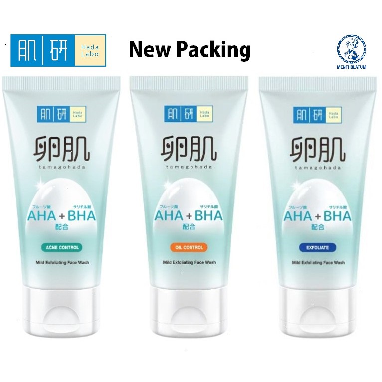 Hada Labo AHA/BHA Face Wash (130g) Shopee Malaysia