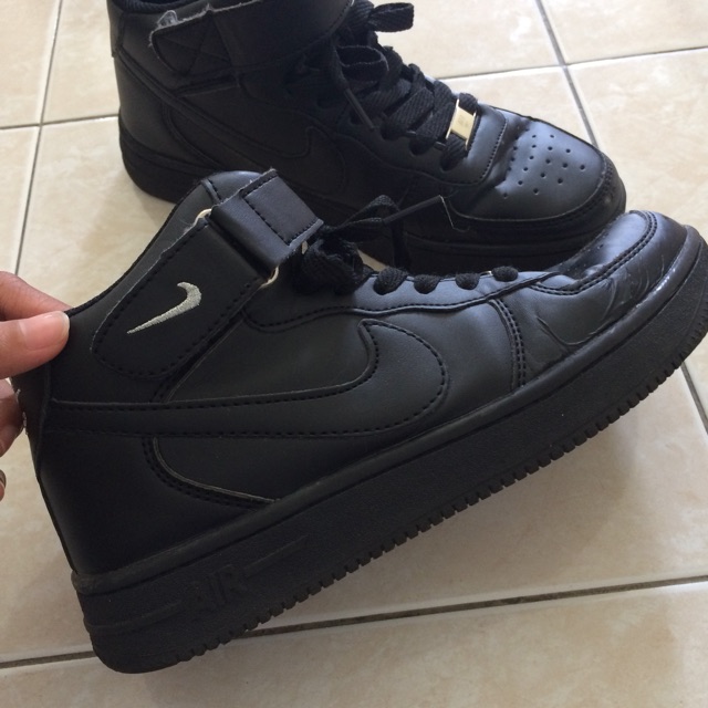 high top af1 black