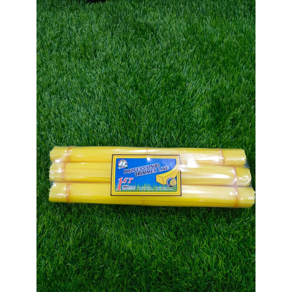 GRASS CUTTER NYLON TRIMMER LINE 2.4MM(TALI MESIN POTONG RUMPUT 2.4MM) (BUY 5 FREE 1)
