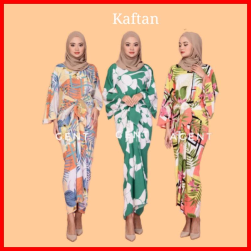 Sale Baju Raya 2021 Clearance Sale Kaftan Dress Kaftan Ikat Depan Shopee Malaysia