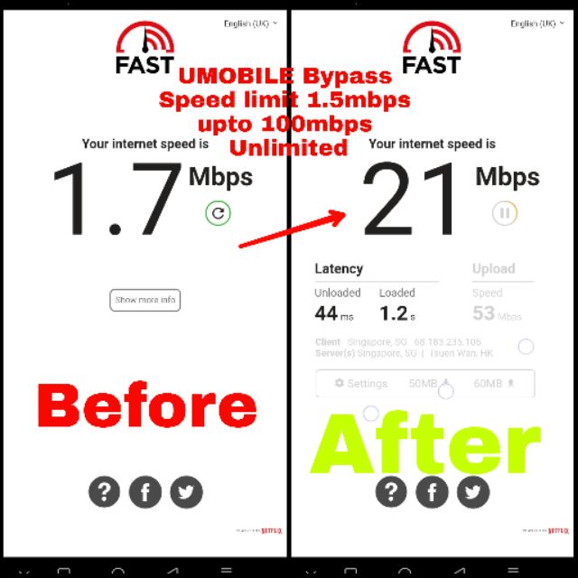 Umobile Bypass Speed Limit Gx30 Gx38 Gx68 Gx50 P99 Unlimited All Gx Plans Shopee Malaysia